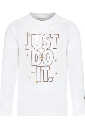Nike T-shirt For Kids With Logo And Writing