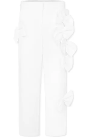 Simonetta Trousers For Girl With Bows