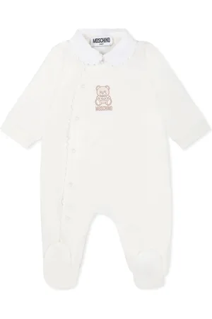 Moschino Romper For Babykids With Teddy Bear