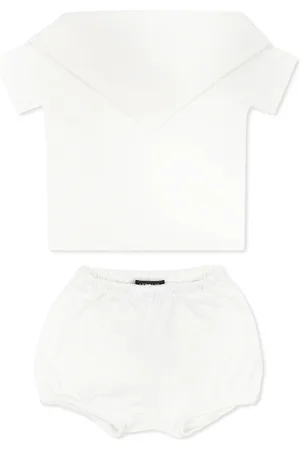 VERSACE Birth Suit For Babykids With Logo