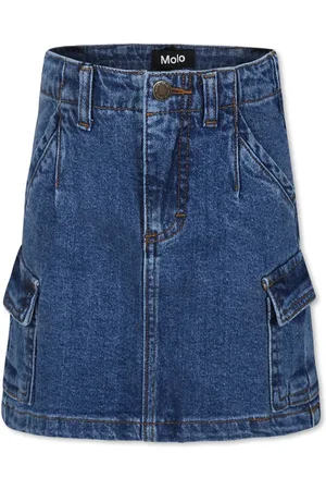 Molo Blue Skirt For Girl