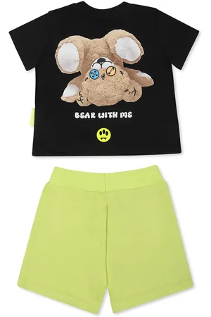 BARROW Suit For Babykids With Bear Print