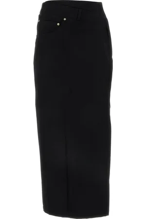 Loewe Deconstructed-designed Denim Midi Skirt