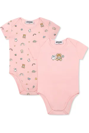 Moschino Body Set For Baby Girl With Teddy Bear