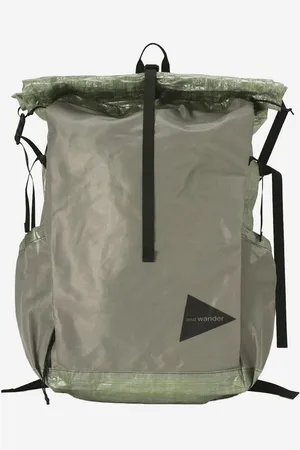 and wander Nylon Backpack With Logo
