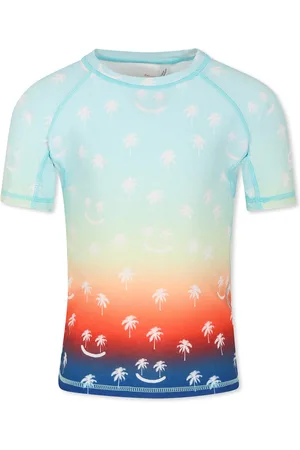 Molo Anti-uv T-shirt For Boy With Smiley