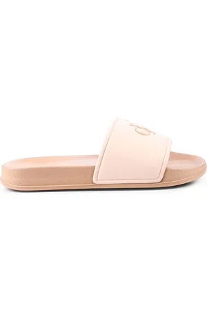 Calvin Klein Slippers For Girl With Logo