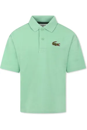 Lacoste Polo Shirt For Kids With Crocodile