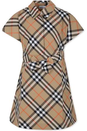 Burberry Dress For Girl With Vintage Check