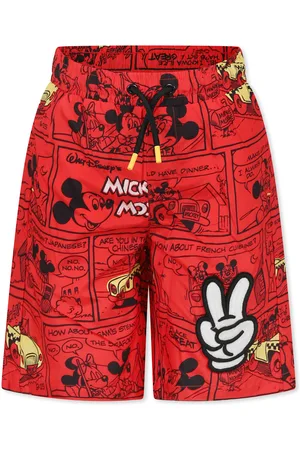 Marc Jacobs Swim Shorts For Boy With Mickey Mouse Print
