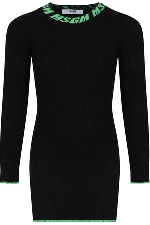 Msgm Dress For Girl With Logo