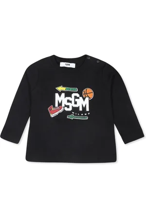 Msgm T-shirt For Baby Boy With Logo