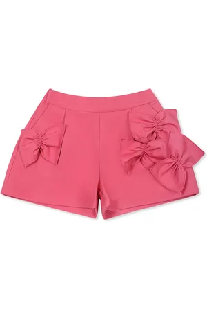 Simonetta Shorts For Baby Girl With Bows