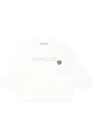 Moncler Sweatshirt For Baby Girl With Logo