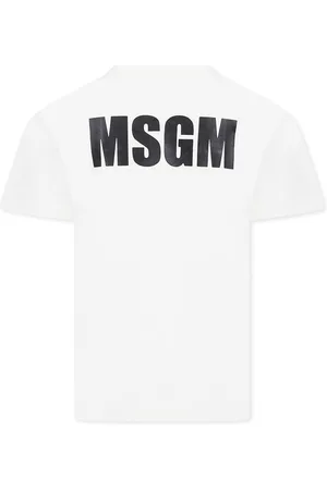 Msgm T-shirt For Kids With Logo