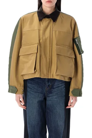 SACAI Grossgrain Nylon Twill Blouson