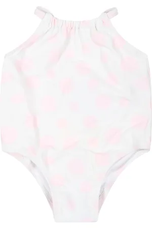 Marc Jacobs One-piece Swimsuit For Baby Girl With Polka Dot Pattern