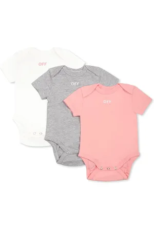 OFF-WHITE Body Set For Baby Girl With Logo