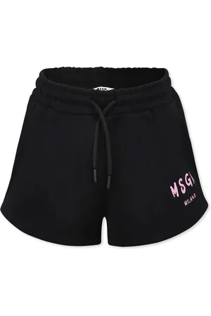 Msgm Shorts For Girl With Logo