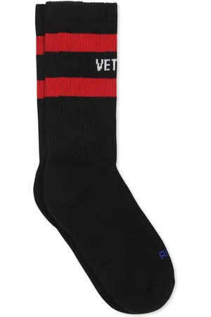 Vetements Socks For Kids With White Logo
