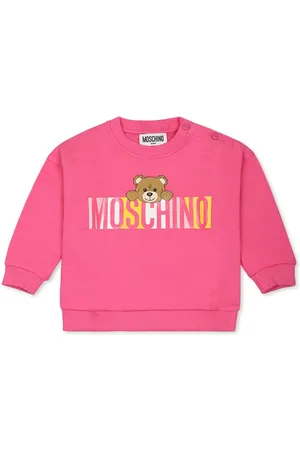 Moschino Sweatshirt For Baby Girl With Teddy Bear