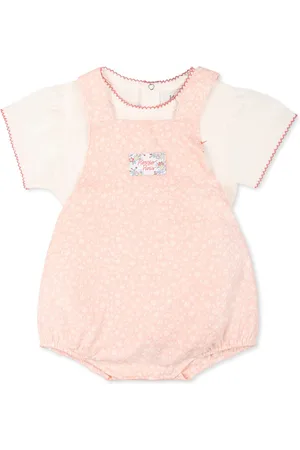 Kenzo Romper For Baby Girl With Logo