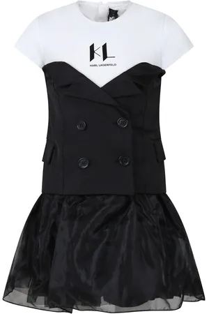 Karl Lagerfeld Dress For Girl With Logo