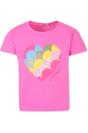 Billieblush T-shirt For Girl With Herats
