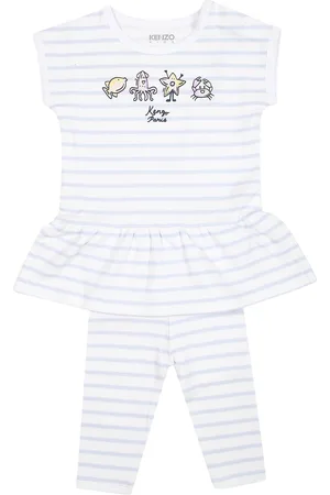 Kenzo Sports Suit For Baby Girl With Marine Animals