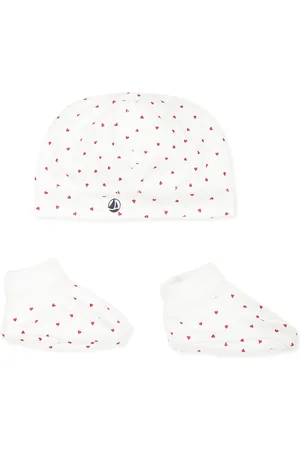 Petit Bateau Accessory Set For Babykids With Hearts