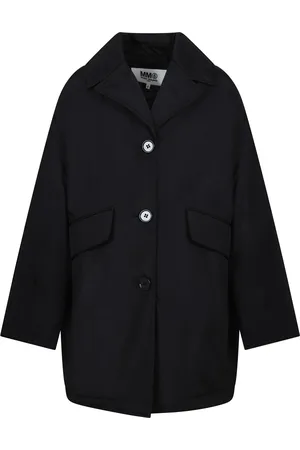 Maison Margiela Coat For Kids With Logo