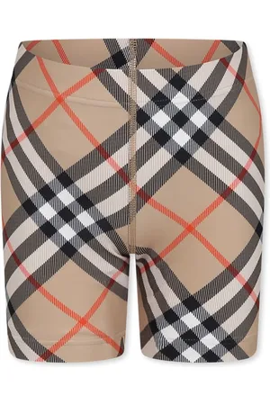 Burberry Swim Shorts For Boy With Vinatge Check