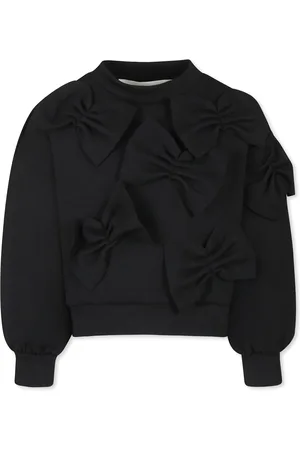 Simonetta Sweatshirt For Girl With Bows