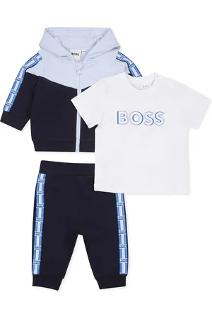 HUGO BOSS Suit For Baby Boy With Logo