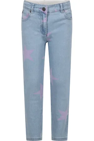 Stella McCartney Jeans For Girl With All-over Stars