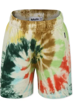 Molo Shorts For Kids With Ti Dye Print