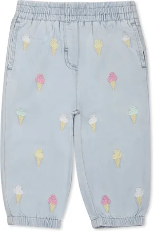 Stella McCartney Jeans For Baby Girl With Ice Cream