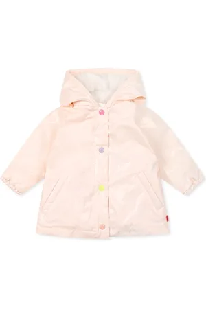 Billieblush Raincoat For Baby Girl With Hearts