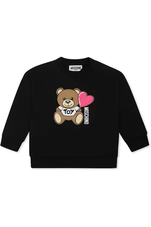 Moschino Sweatshirt For Baby Girl With Teddy Bear