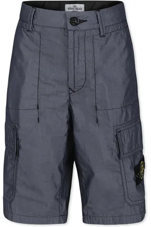 Stone Island Shorts For Boy With Compass