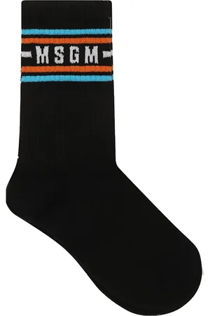 Msgm Socks For Kids With Logo