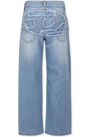 Diesel Blue Jeans For Boy With Logo
