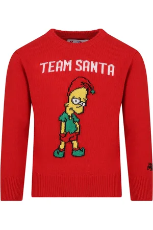 MC2 SAINT BARTH Sweater For Boy With Bart Simpson