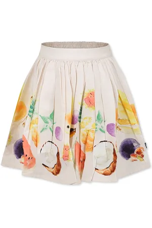 Molo Skirt For Girl With Fruits