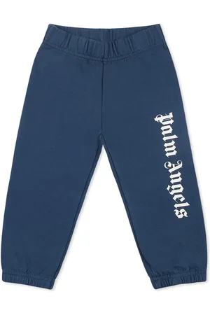 Palm Angels Trousers For Baby Boy With Logo