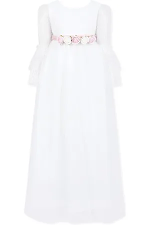 MONNALISA Dress For Girl With Flowers