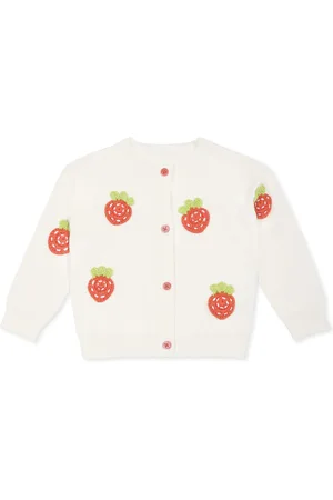 Stella McCartney Cardigan For Baby Girl With Strawberries