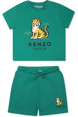 Kenzo Suit For Baby Boy With Kotora Tiger