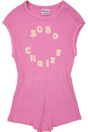 Bobo Choses Jumpsuit For Girl With Logo
