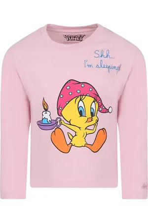 MC2 SAINT BARTH Pajama T-shirt For Girl With Titty Print